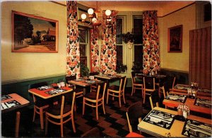 Interior, Thirty-Nine Newbury Street Restaurant, Boston MA Vintage Postcard V44