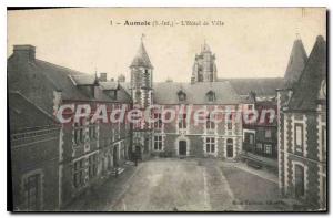 Old Postcard Aumale S Inf City Hotel