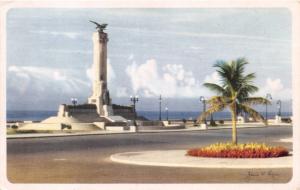 HAVANA CUBA~USS MAINE MONUMENT~VEDADO SUBURB~CHICAGO SOUTHERN AIR LINES POSTCARD