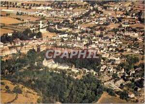 Postcard Modern Bozouls (Aveyron) View Aerial General