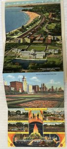 Scenes in Chicago Parks 16 Postcard Souvenir Folder