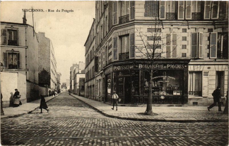 CPA VINCENNES Rue du Progres. (509511)
