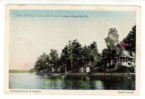 ME - Shapleigh. Mousam Lake Near G.A.R. Camps