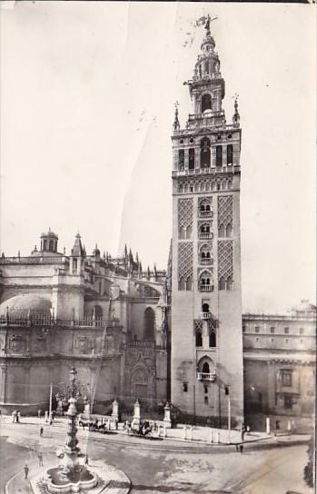 Spain Sevilla La Giralda 1963 Real Photo