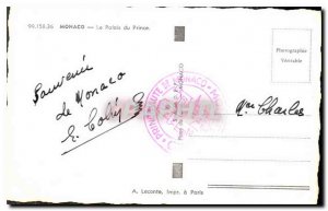 Old Postcard Monaco the Prince's Palace