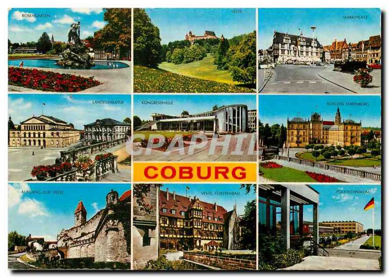 Modern Postcard Coburg
