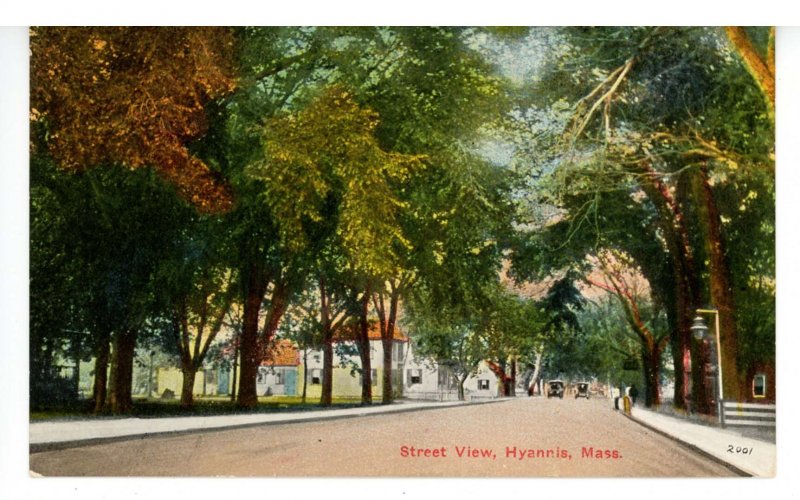 MA - Cape Cod, Hyannis. Street Scene