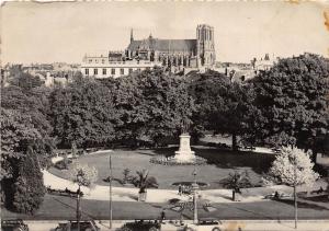 BR40773 Reims square colbert et la cathedrale     France