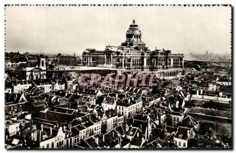 Brussels Old Postcard Panorama