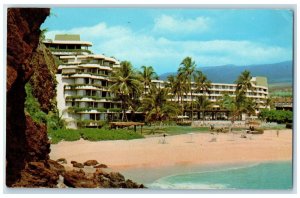 1970 Sheraton Maui Beautiful Kaanapali Beach Hotel Maui Honolulu Hawaii Postcard