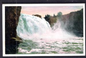 Rainbow Falls From Ausable Chasm,NY