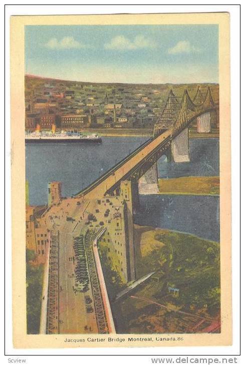 Jacques Cartier Bridge, Montreal, Quebec, Canada, 10-20s