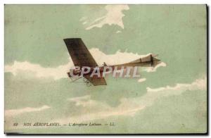 Old Postcard Jet Aviation Airplane Latham