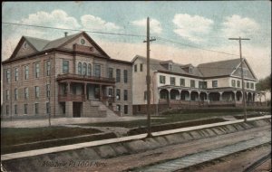 Meadville Pennsylvania PA Train Station Depot c1910s Postcard