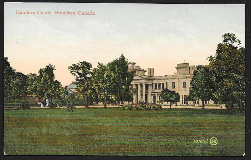 Dundurn Castle Hamilton CANADA Unused c1910s