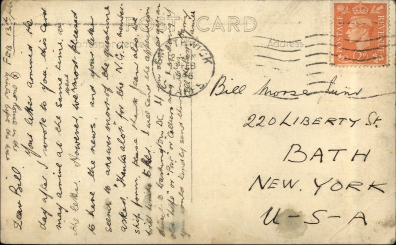 Wadhurst Road Edgbaston Birmingham Real Photo Postcard