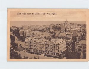 Postcard South View from the Clock Tower Mumbai India