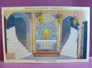 Old Postcard Lot: Franciscan Monastery Washington, DC