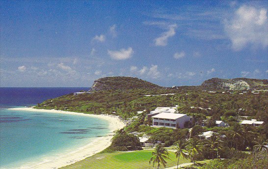 Golf Mill Reef Club 9th Green Antigua West Indies