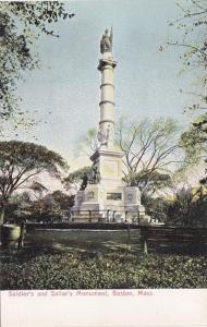 Massachusetts Boston Soldiers and Sailors Monument