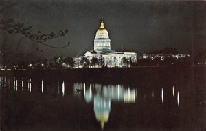 Lights of State Capitol - Charleston, West Virginia WV  