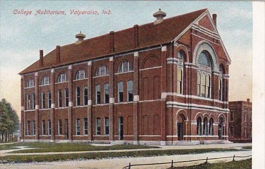 Indiana Valparaiso College Auditorium