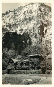 Arizona Flagstaff Sedona Oak Creek Canyon Resort RPPC Photo Postcard 22-6752