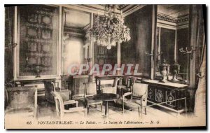 Old Postcard Fontainebleau Palace The Abdication Salon