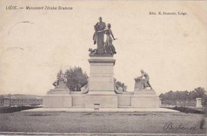 Belgium Liege Monument Zenobe Gramme 1906