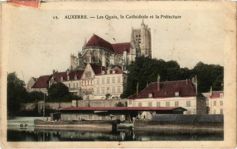 CPA AUXERRE - Les Quais (108543)