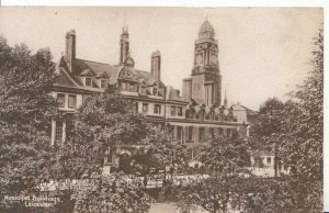 Leicestershire Postcard - Municipal Buildings - Ref 3979A