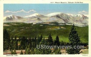 Mount Massive - Leadville, Colorado CO