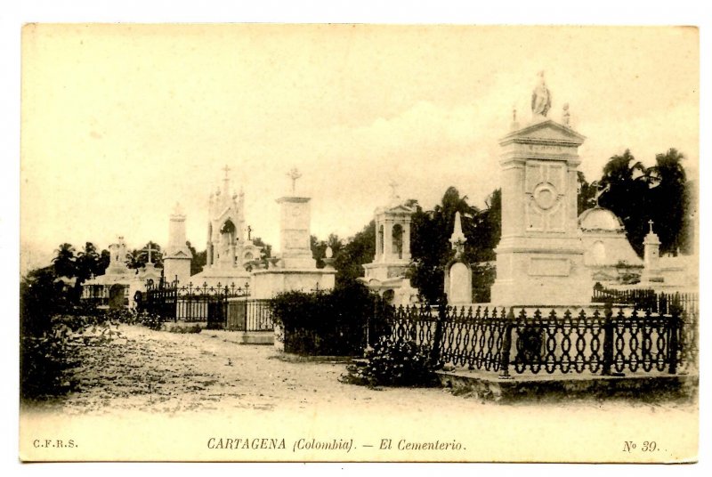 Colombia - Cartagena. The Cemetery