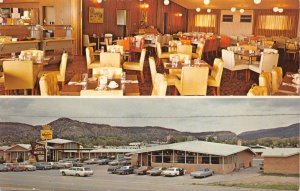 SOUTH RATON NEW MEXICO SANDS MANOR MOTEL-RESTAURANT-LOT OF 2 POSTCARDS 1960s