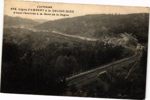 CPA Ligne d'Ambert a la Chaise-Dieu Avant I'arrivée a la Gare (250570)