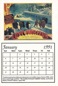 1991 Movie Poster Calendar Series January Lost Horizon