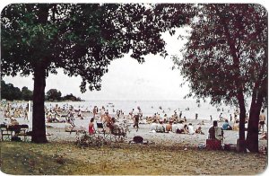 Victoria Park Beach Cobourg Ontario Canada Rounded Corners