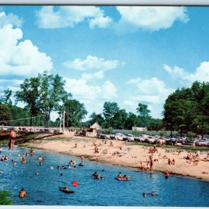 c1960s Morganton, NC Optimist Park US Hwy 181 Chrome Photo Hugh Bennett PC A241