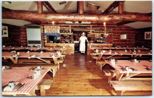 Postcard - Cook Shanty, Wisconsin Logging Camp - Hayward, Wisconsin