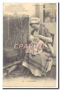 Old Postcard The songs of Jean Rameau illustrees The nurse (folklore)