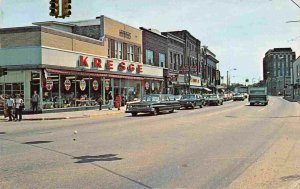 Stephenson Avenue Kresge Store Iron Mountain Michigan 1978 postcard