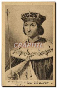 Old Postcard Louis XII By Musee De Brune Versailies King of France