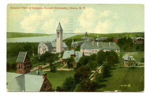 NY - Ithaca. Cornell University, Campus View