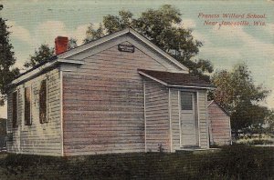 Postcard Francis Willard School Near Janesville WI