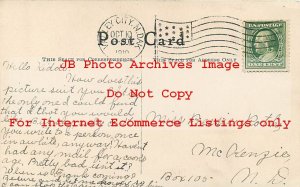 Cobb Shinn, Unknown 1910, Woman Wearing Hat & Scarf, Sepia