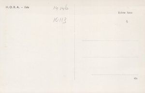 Netherlands H.O.R.A. Ede Vintage RPPC 09.89