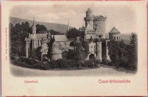 Germany Löwenburg Castle Kassel Vintage Postcard C166