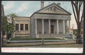 Massachusetts PLYMOUTH Pilgrim Hall Pub by A. C. Bosselman & Co. ~ Und/B