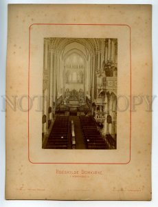 492531 Denmark Roeskilde Domkirke Roskilde Cathedral Vintage CABINET PHOTO