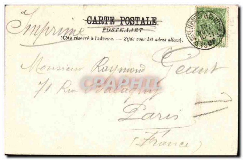 Old Postcard Brussels Stock Exchange